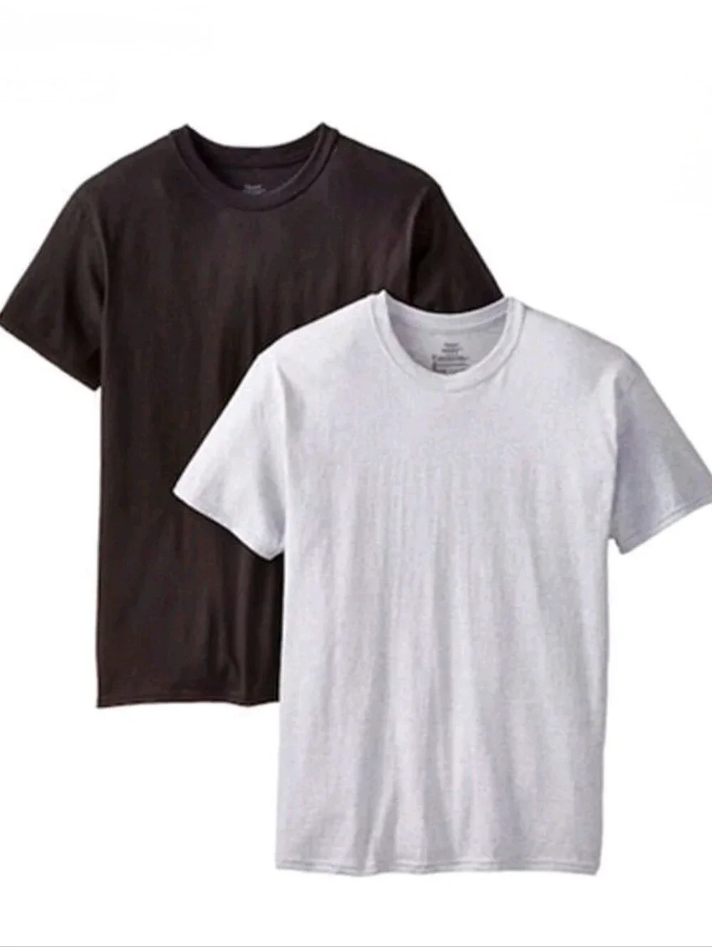 2 Pack Crew Neck Tee Shirts